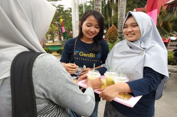 Generasi Baru Indonesia Sumatera Utara Gelar 'GenBi Charity For Lombok'